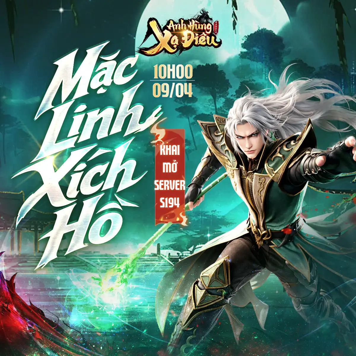 KHAI MỞ MÁY CHỦ MỚI S194 – MẶC LINH XÍCH HỒ (9/4)