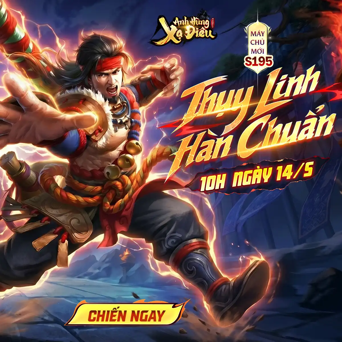 KHAI MỞ MÁY CHỦ MỚI S195 – THỤY LINH HÀN CHUẨN (14/5)