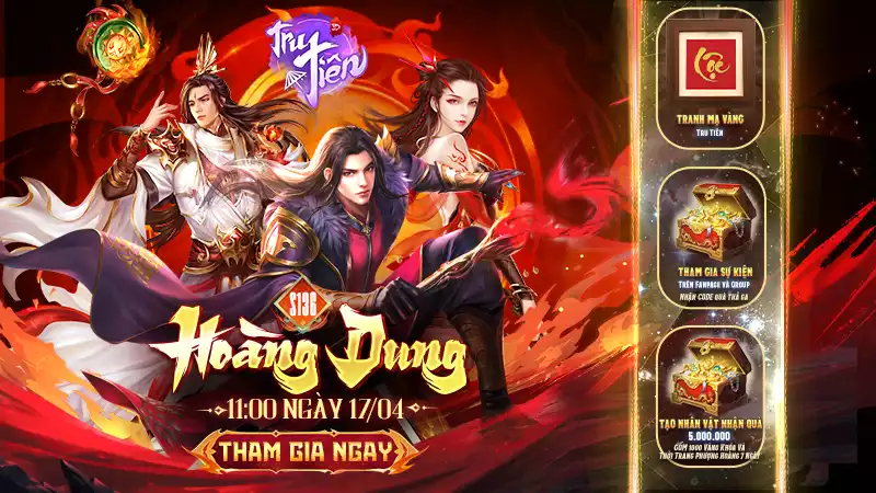 KHAI MỞ SERVER MỚI S136 – HOÀNG DUNG