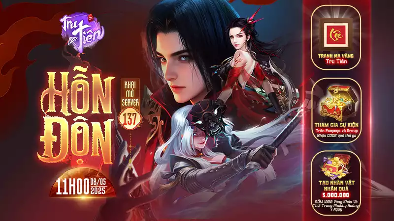 KHAI MỞ SERVER MỚI S137 – HỖN ĐỘN (08/05)