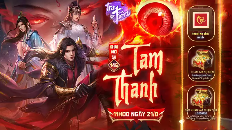KHAI MỞ SERVER MỚI S146 – TAM THANH (21/8)
